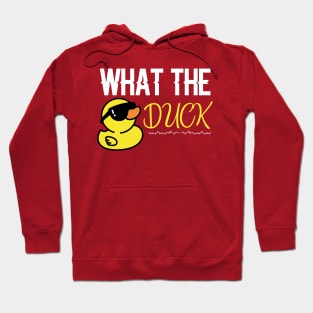 What The Duck Funny Hoodie